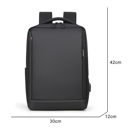 Backpacks For Men USB Charging Waterproof Oxford Cloth Bag For Laptop