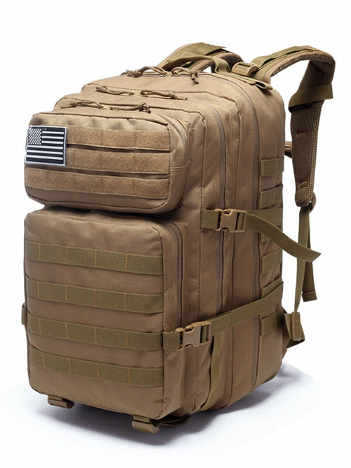 Waterproof Hiking Outdoor Military Rucksack (36–55L)