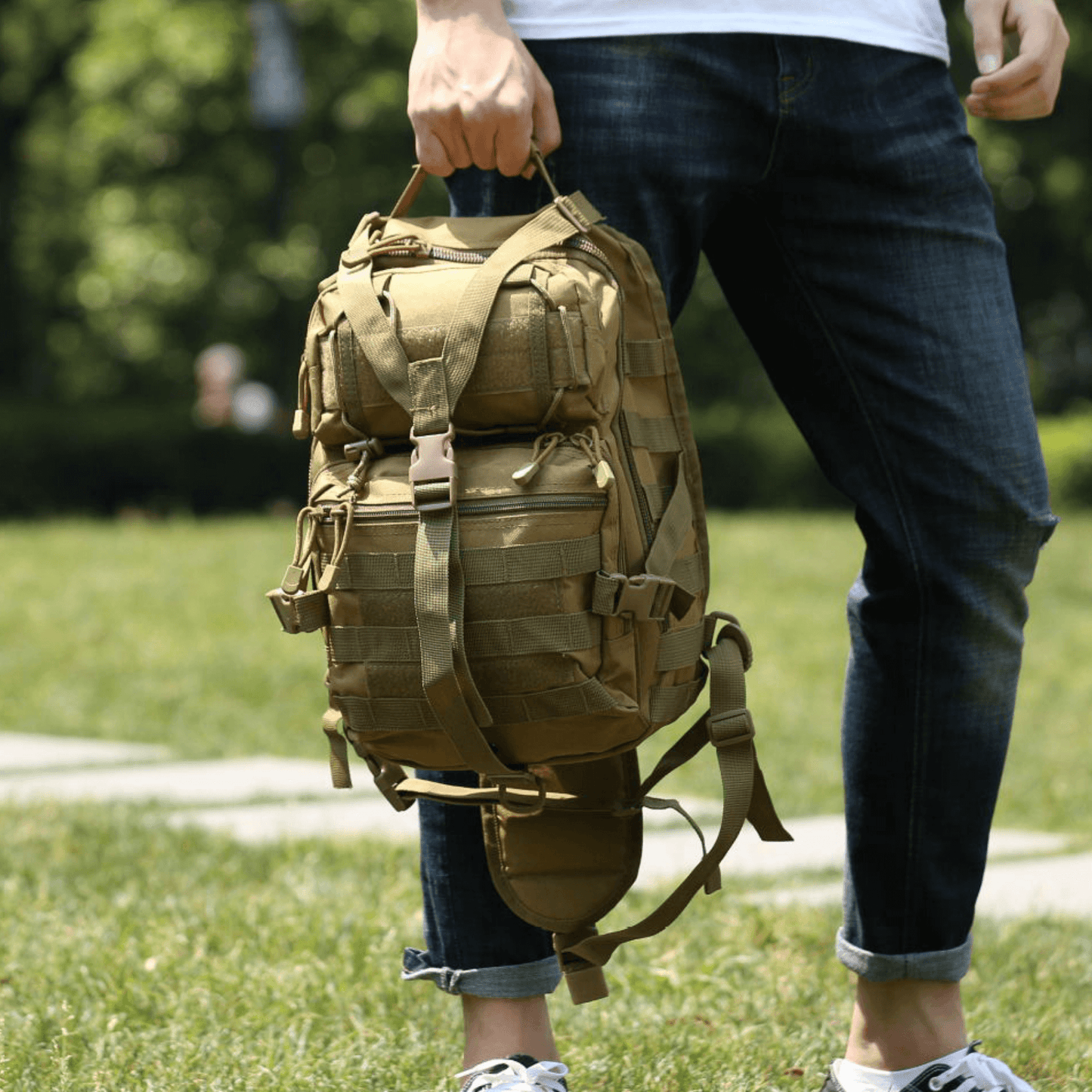 Tactical 15L Military Sling Backpack – Versatile, Durable, and Ready for Any Adventure