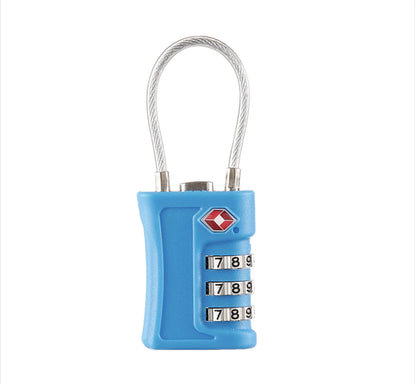 TSA-Approved Combination Luggage Lock - Keyless Security Lock