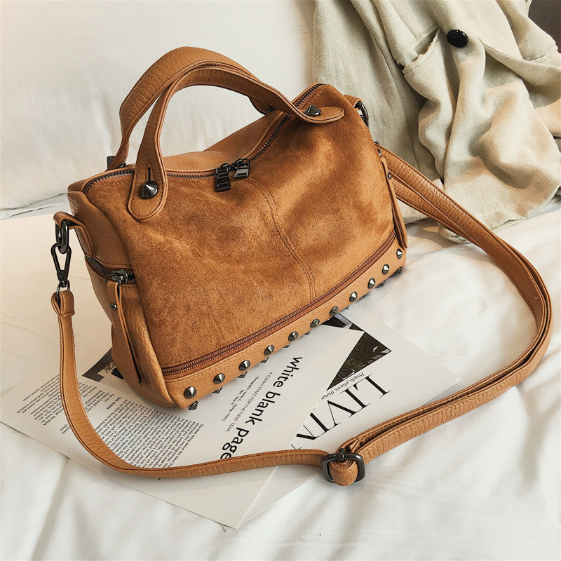 High-Quality Big Casual Tote Shoulder Bag (Soft PU Leather)