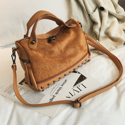 High-Quality Big Casual Tote Shoulder Bag (Soft PU Leather)