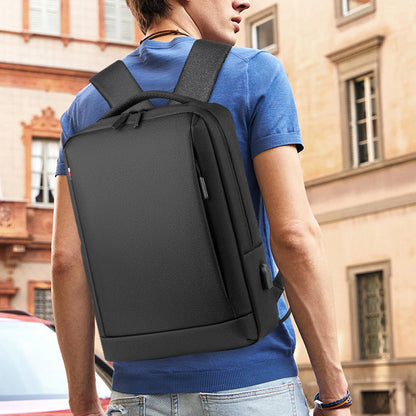 Backpacks For Men USB Charging Waterproof Oxford Cloth Bag For Laptop