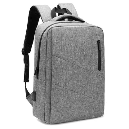 Oxford Business Backpack with USB Charging Port – Unisex, Sleek, and Functional