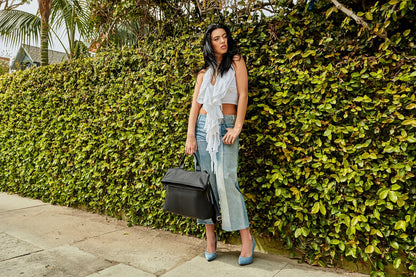 Genuine Pebble Leather Backpack – Fold N Go Timeless Elegance Meets Practical Functionality