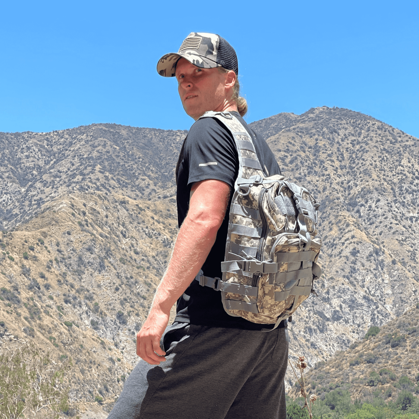 Tactical 15L Military Sling Backpack – Versatile, Durable, and Ready for Any Adventure