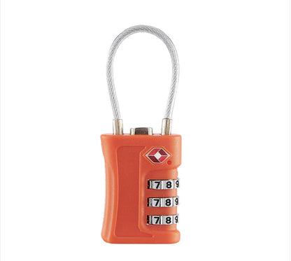 TSA-Approved Combination Luggage Lock - Keyless Security Lock