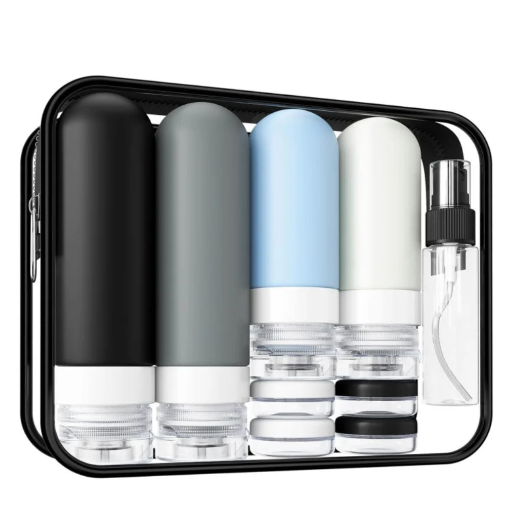 4 Pack Leak Proof Travel Bottling Bottle Set Made of Silicone -
