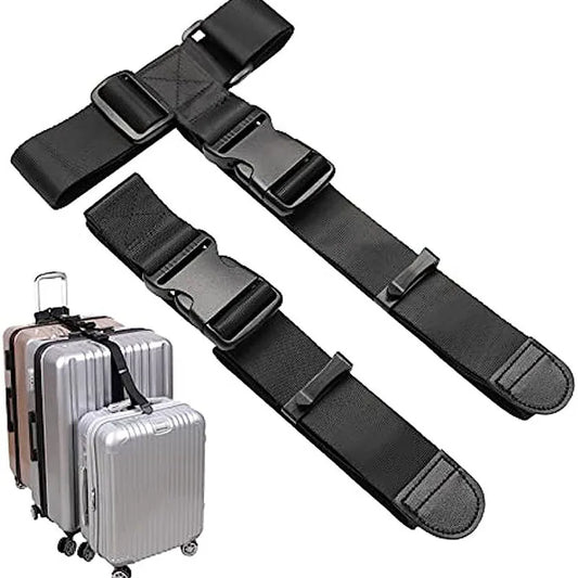 Travel Luggage Strap Suitcase Belts Elastic Telescopic Travel Bag Belt
