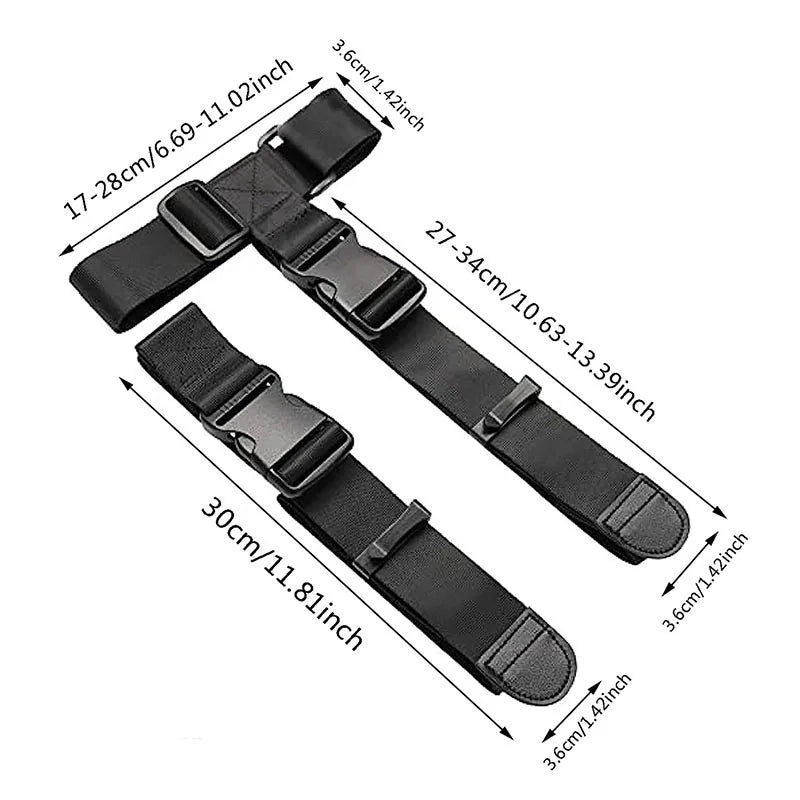 Travel Luggage Strap Suitcase Belts Elastic Telescopic Travel Bag Belt