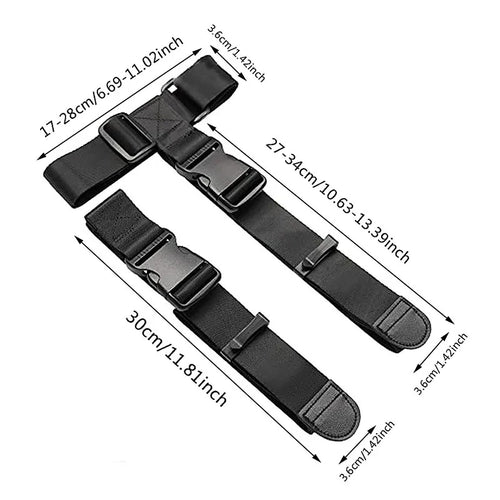 Travel Luggage Strap Suitcase Belts Elastic Telescopic Travel Bag Belt
