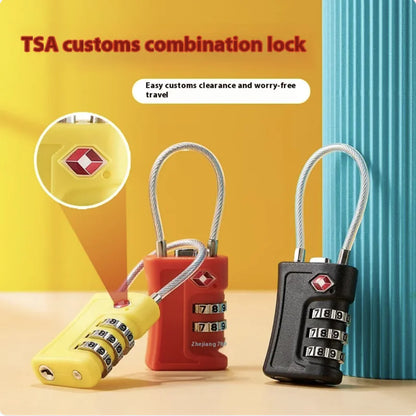 TSA-Approved Combination Luggage Lock - Keyless Security Lock