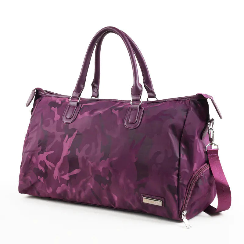 TRAVEL LUGGAGE BAG - STYLISH WEEKENDER DUFFEL FOR SHORT TRIPS