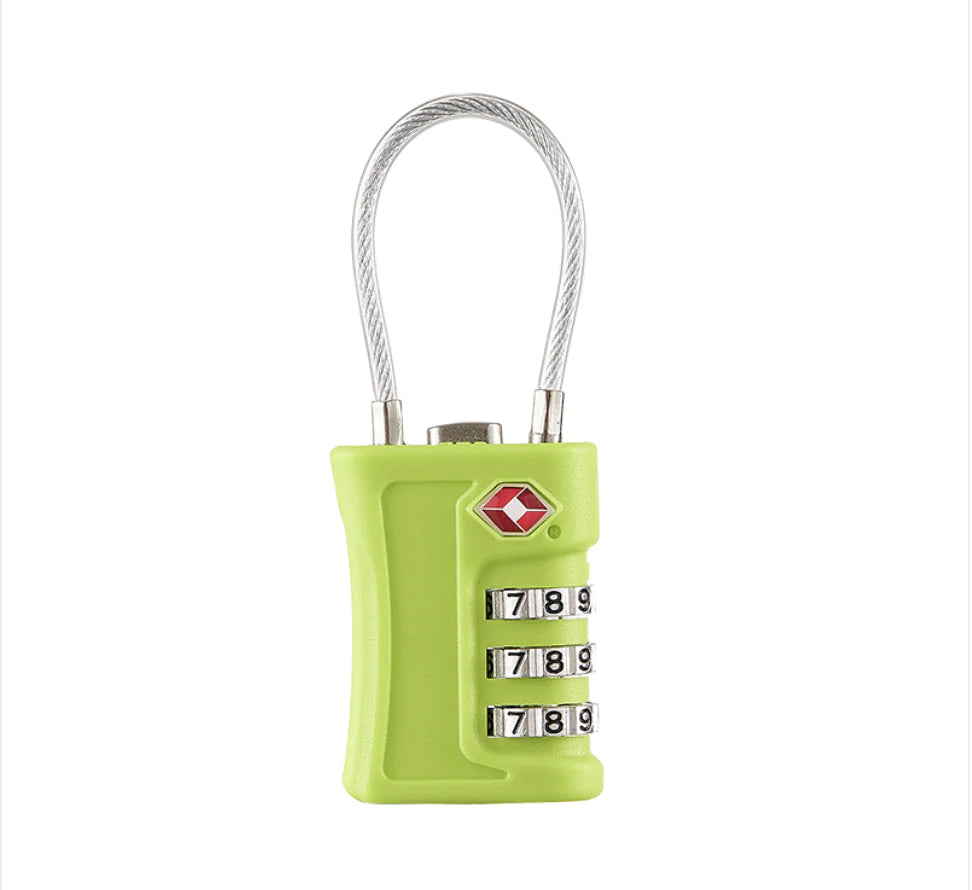 TSA-Approved Combination Luggage Lock - Keyless Security Lock