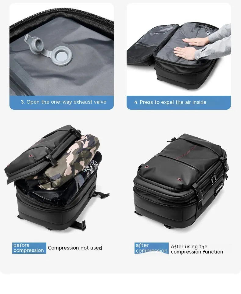 Expandable Business Travel Backpack