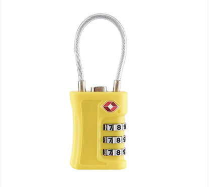 TSA-Approved Combination Luggage Lock - Keyless Security Lock